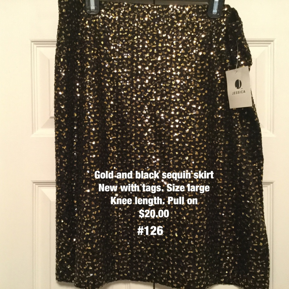 Sequin skirt